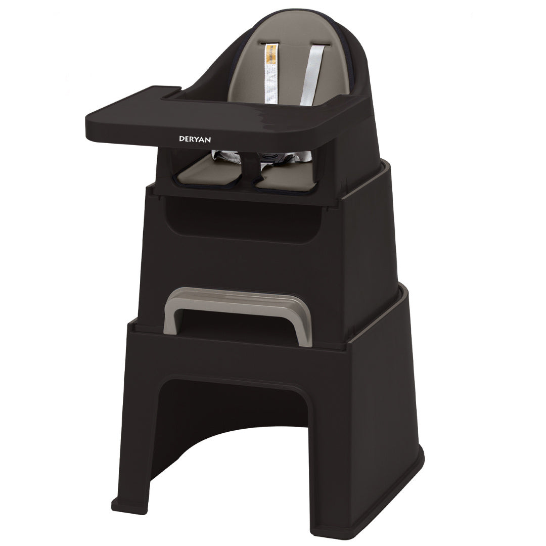 High chair online black