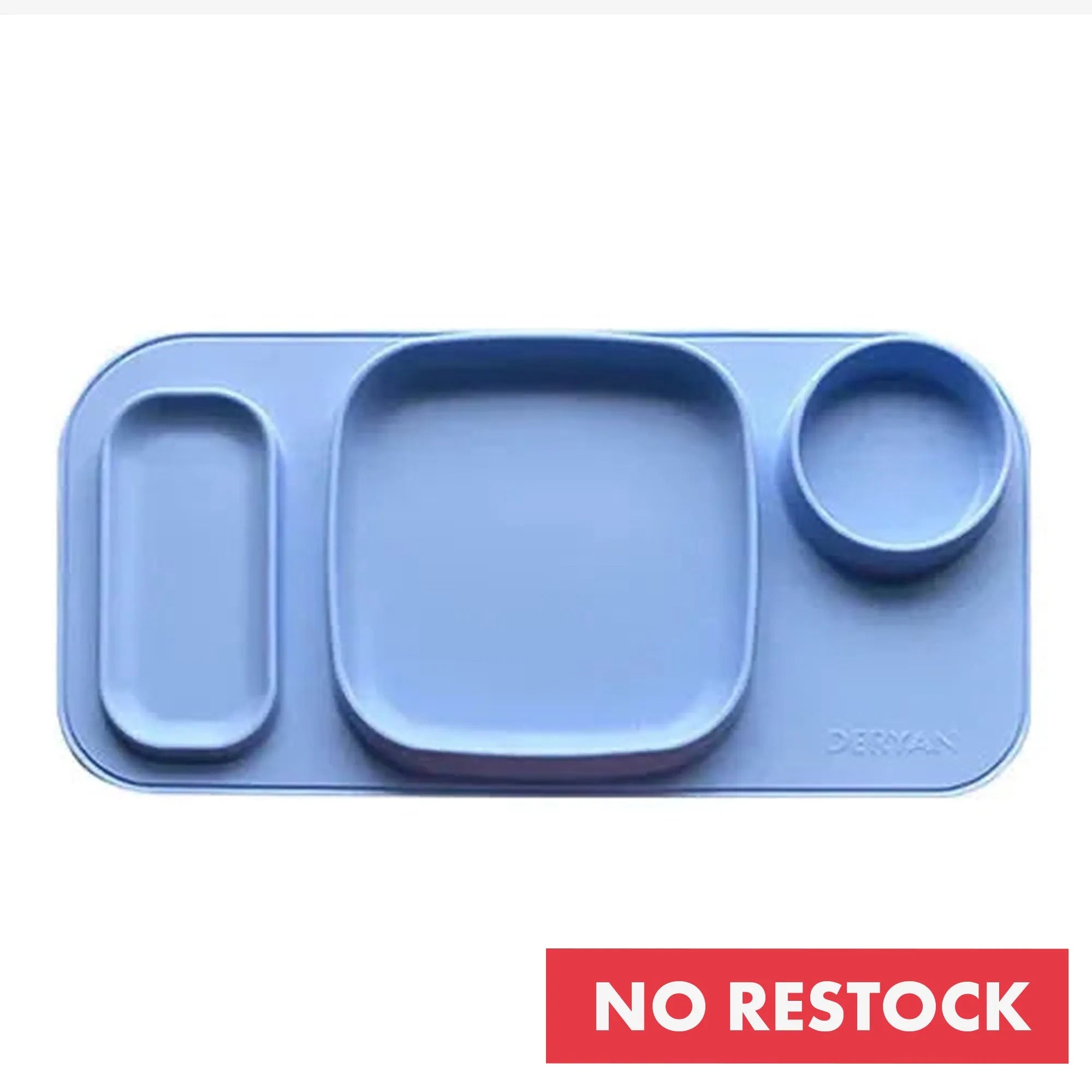 Anti-slip silicone kinder placemat Sky Blue