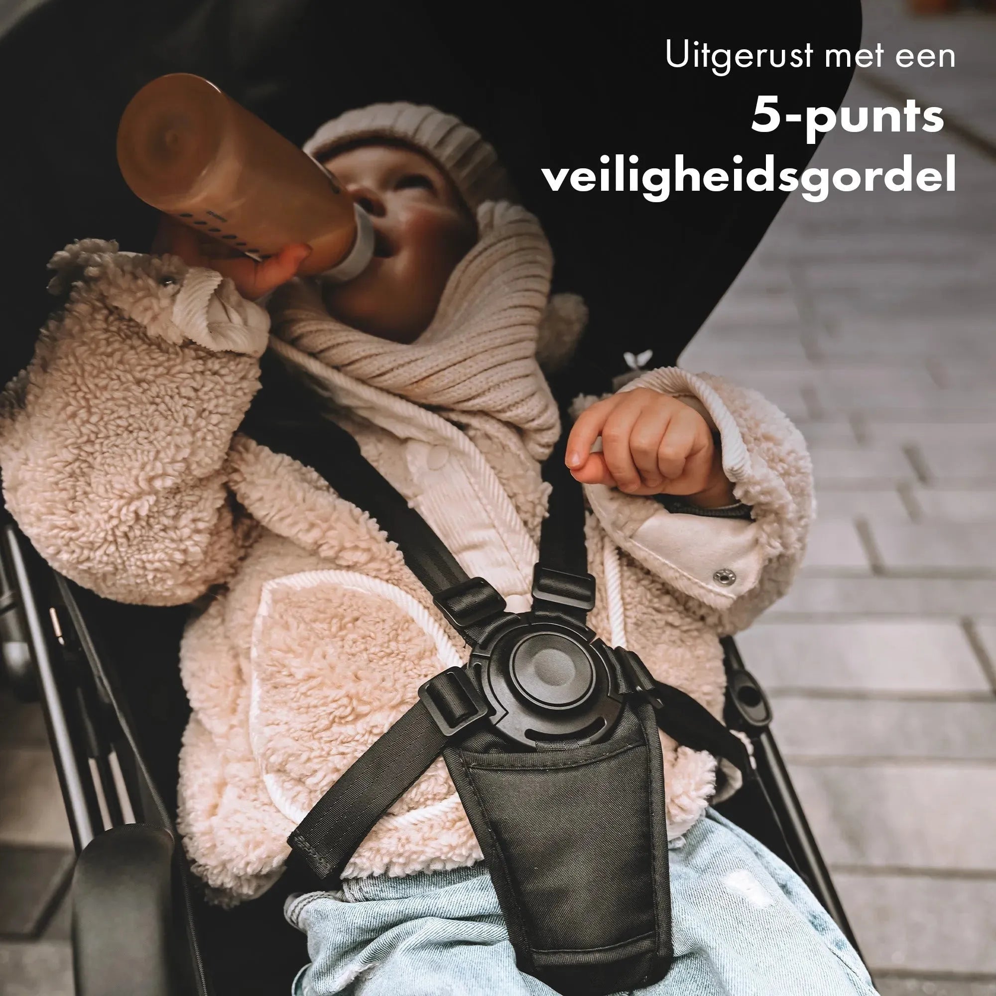 Luxe Easy Lichtgewicht Buggy - Taupe