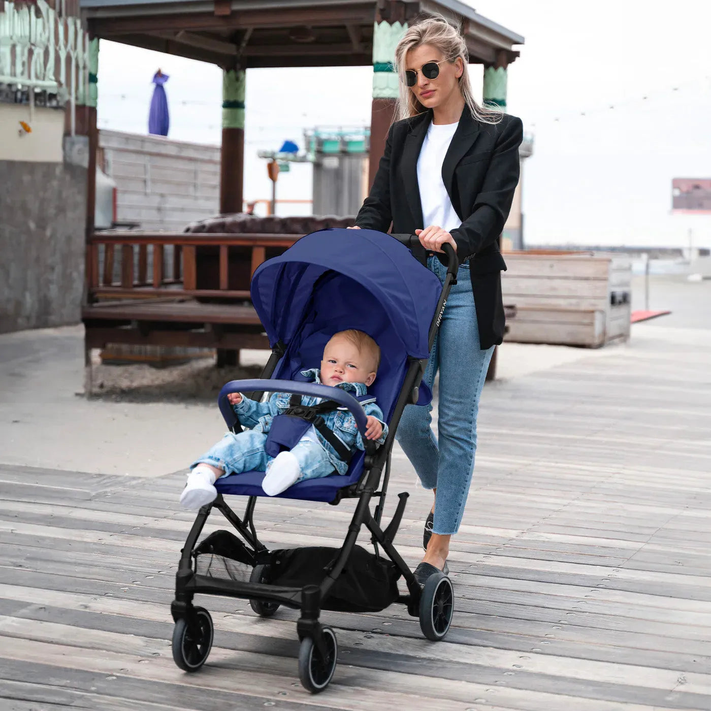 Luxe Easy Lichtgewicht Buggy - Blauw