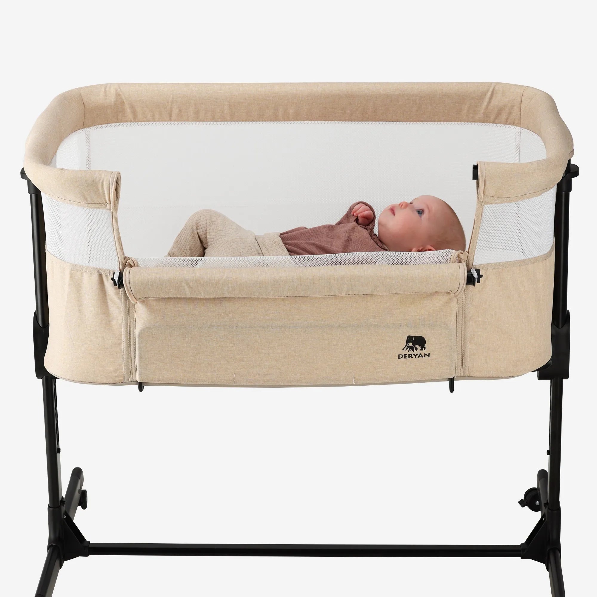 Co-Sleeper Snoozy Wieg - Sand Melange