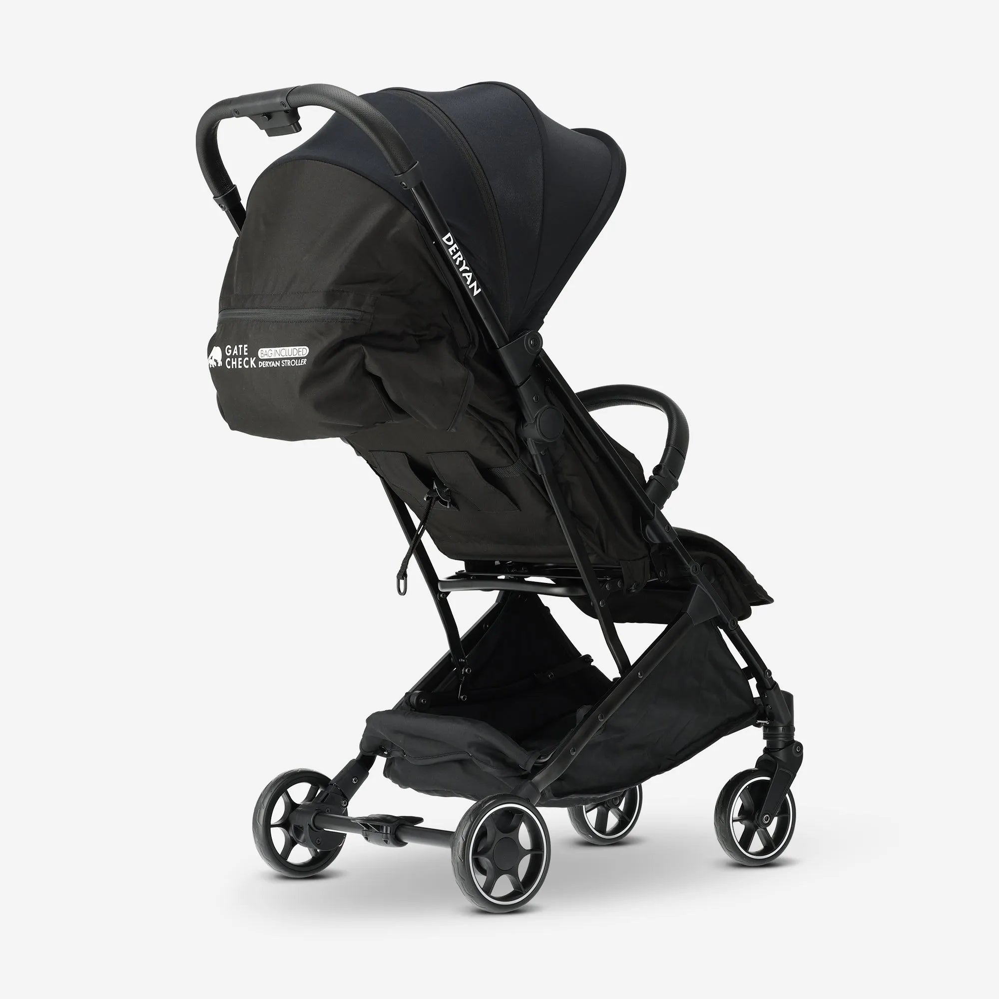 DERYAN Air-Buggy Zwart – De Ultieme Reisbuggy