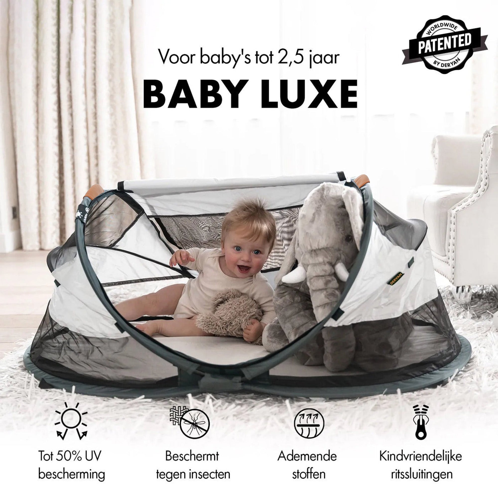 Baby Luxe Ivory 3.5 CM matras