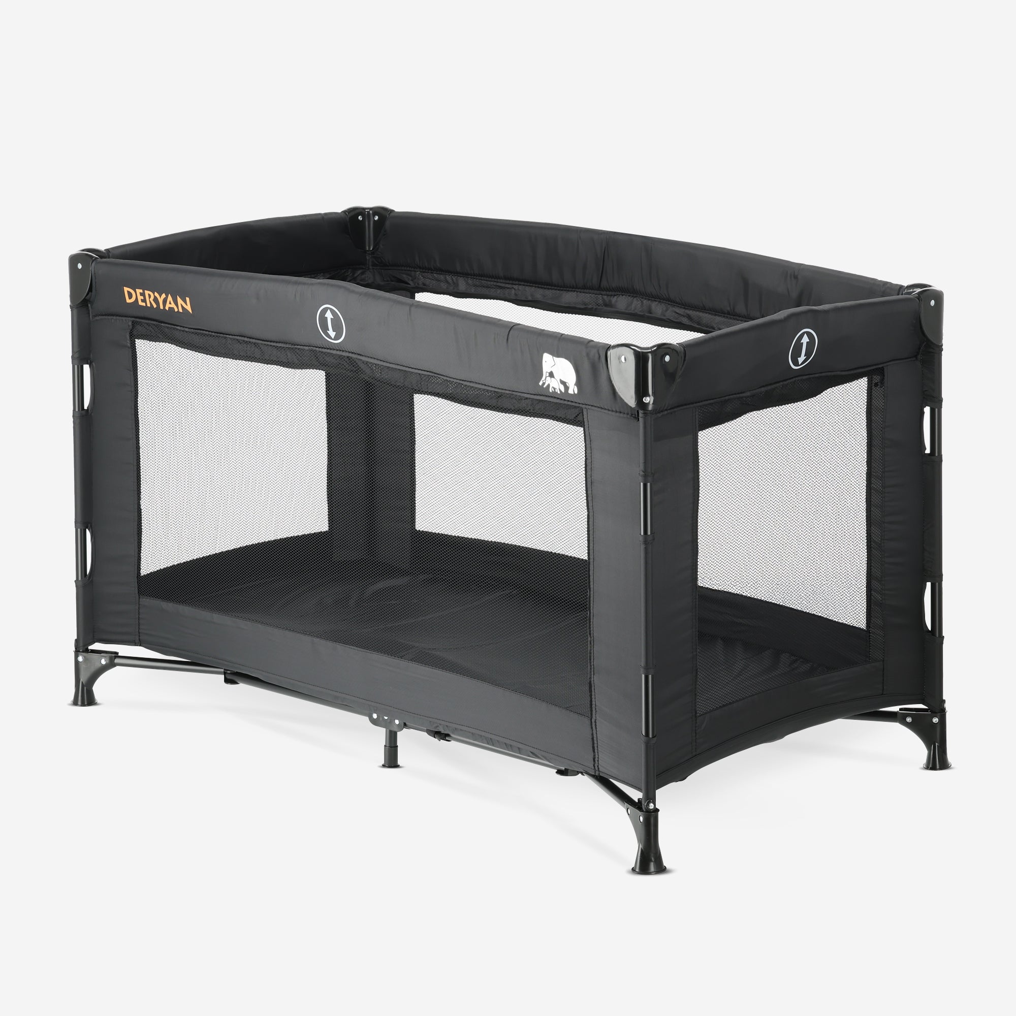 Luxury Camping Bed Black