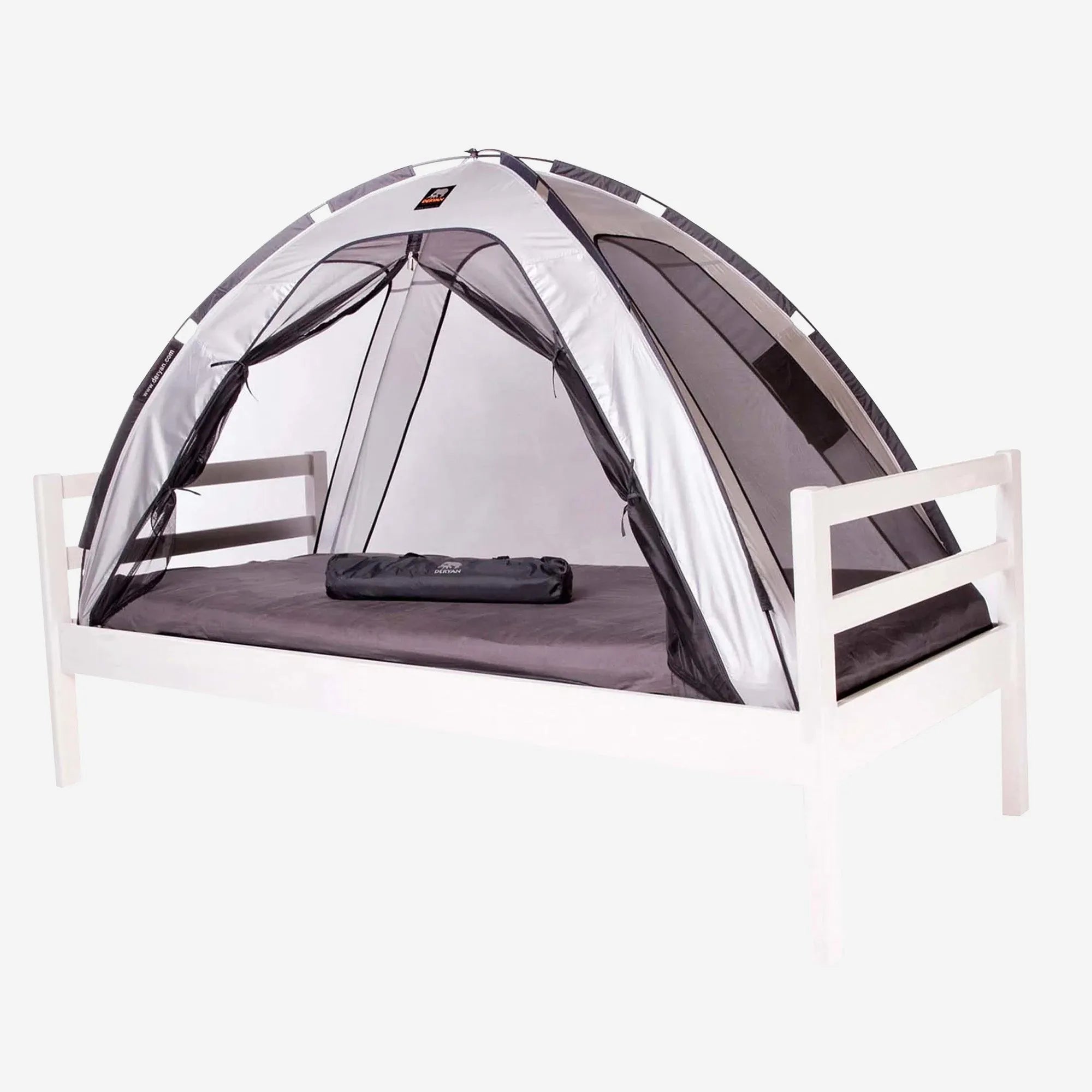 Tente de lit Argent 200x90 cm