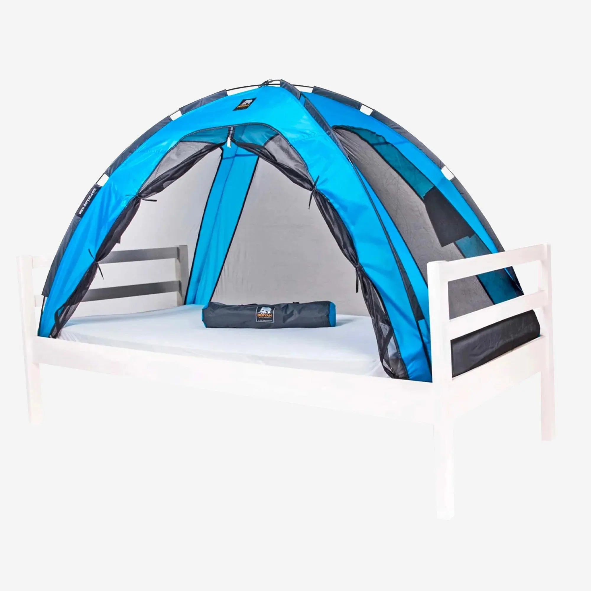 Tente de lit Bleu 200x90 cm