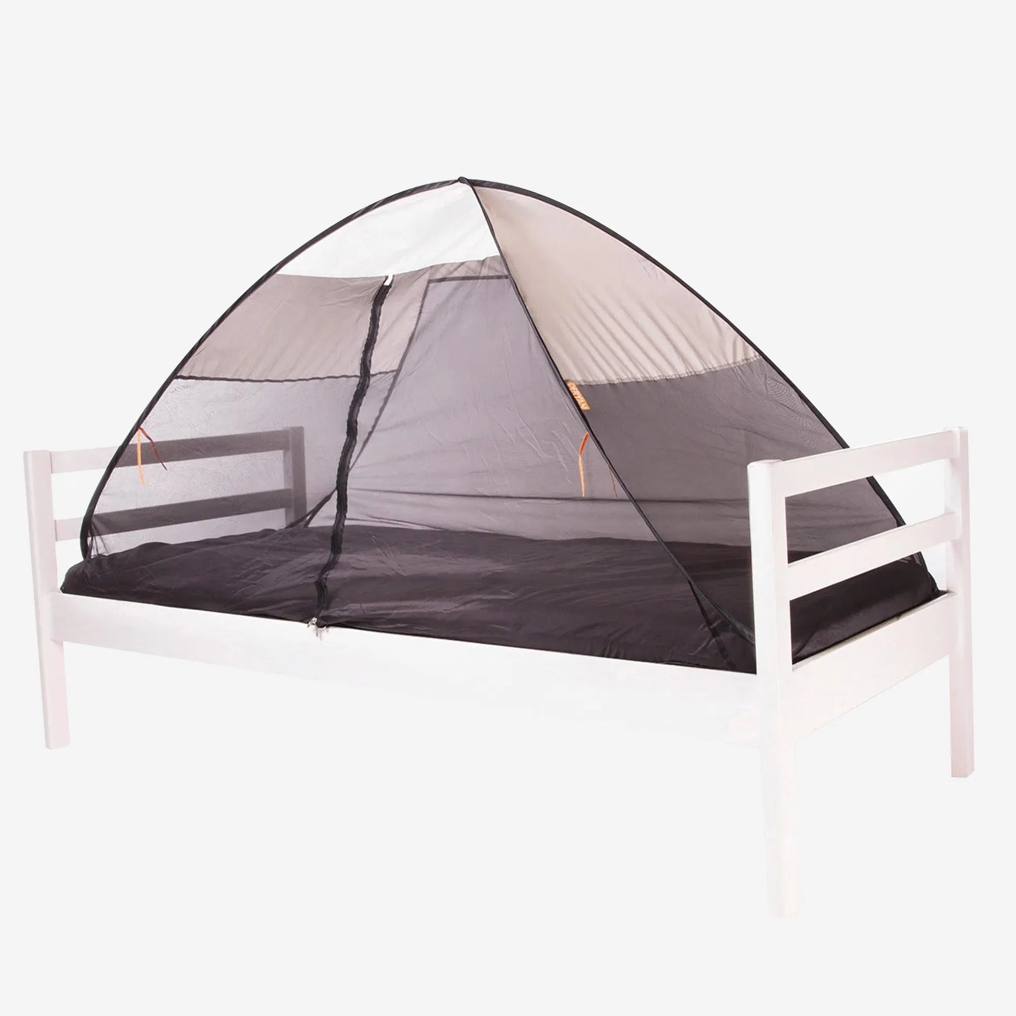 Bed tent pop-up Cream 200x90