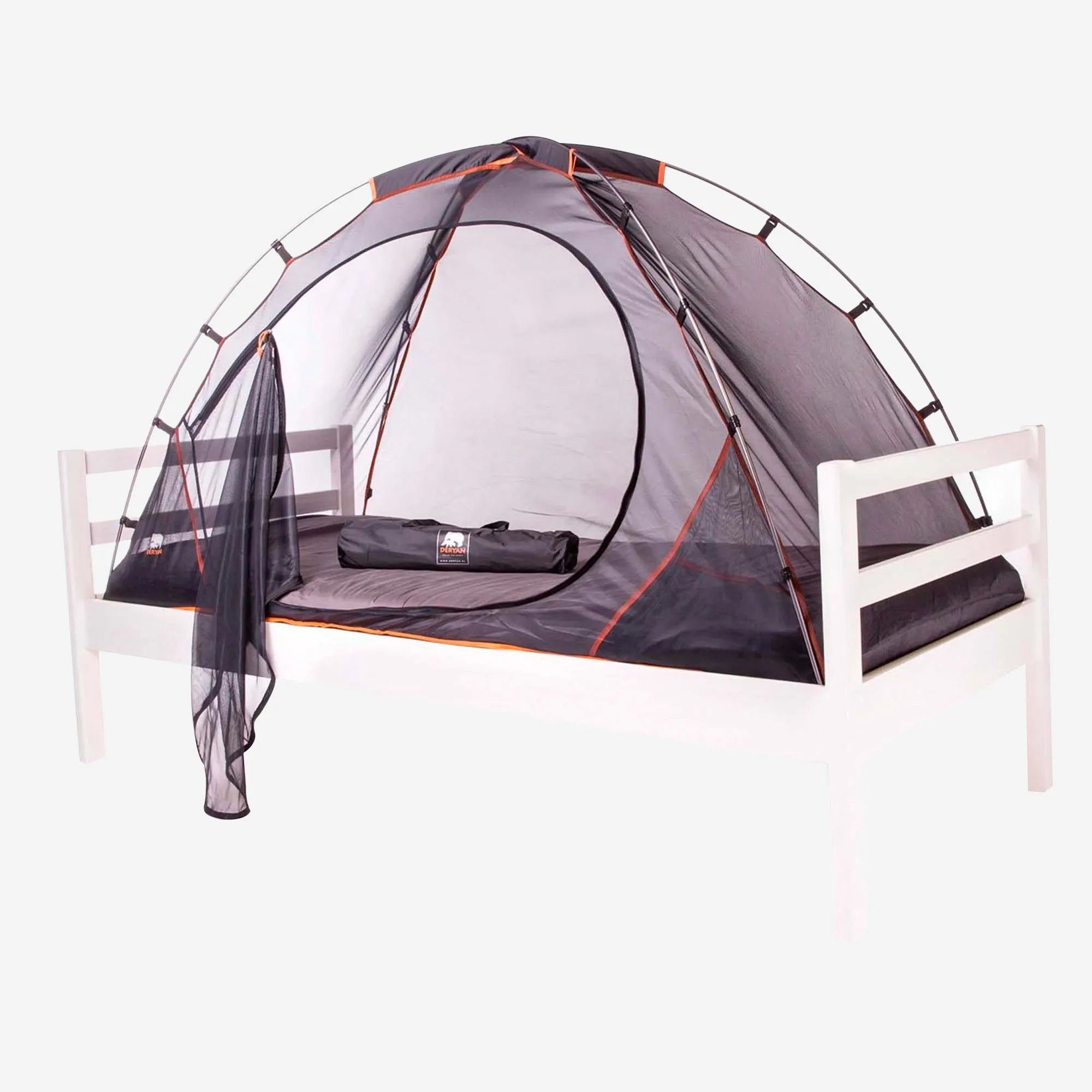 Tente de lit Noir 200x90 cm