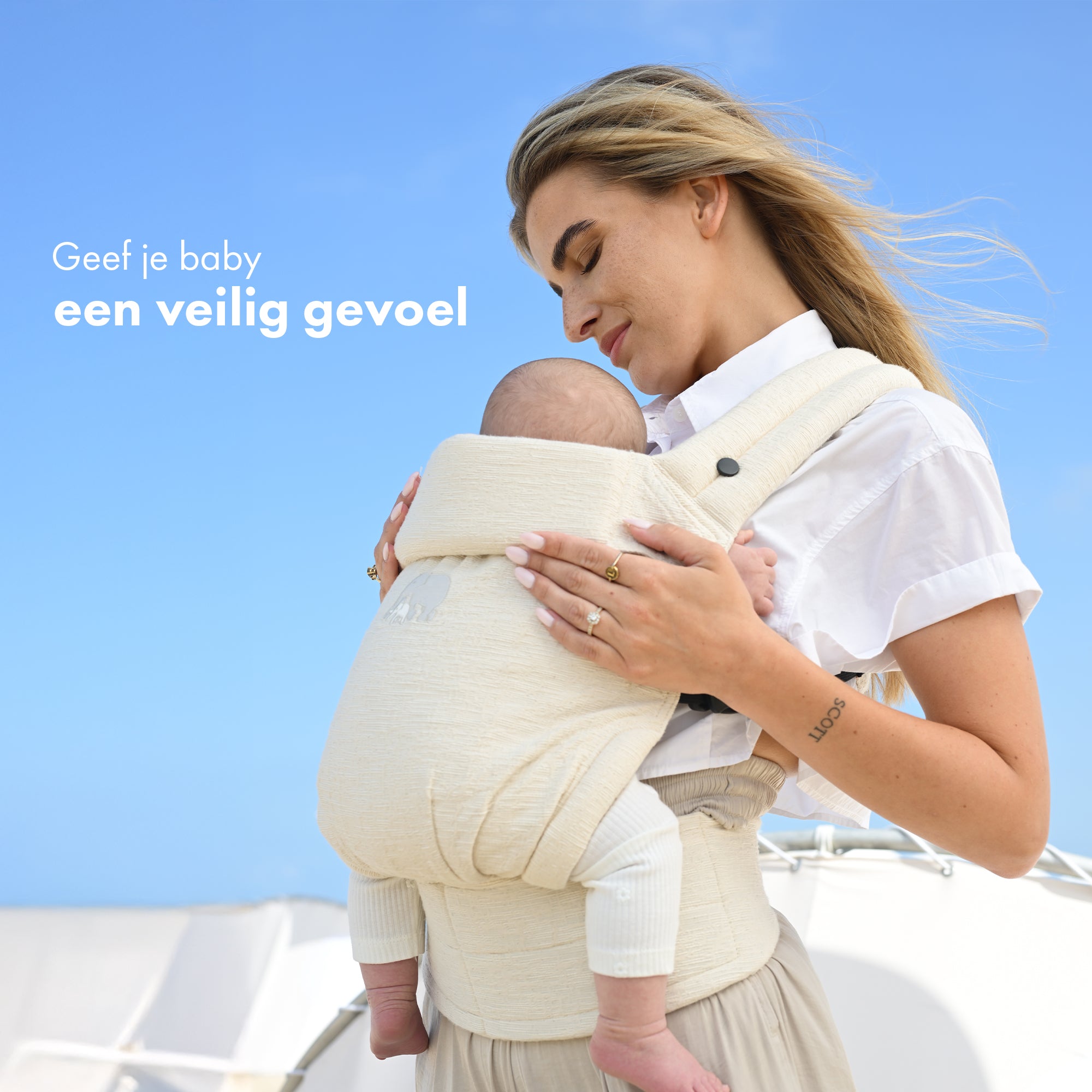 Nosidełko Amora Baby Carrier Cream