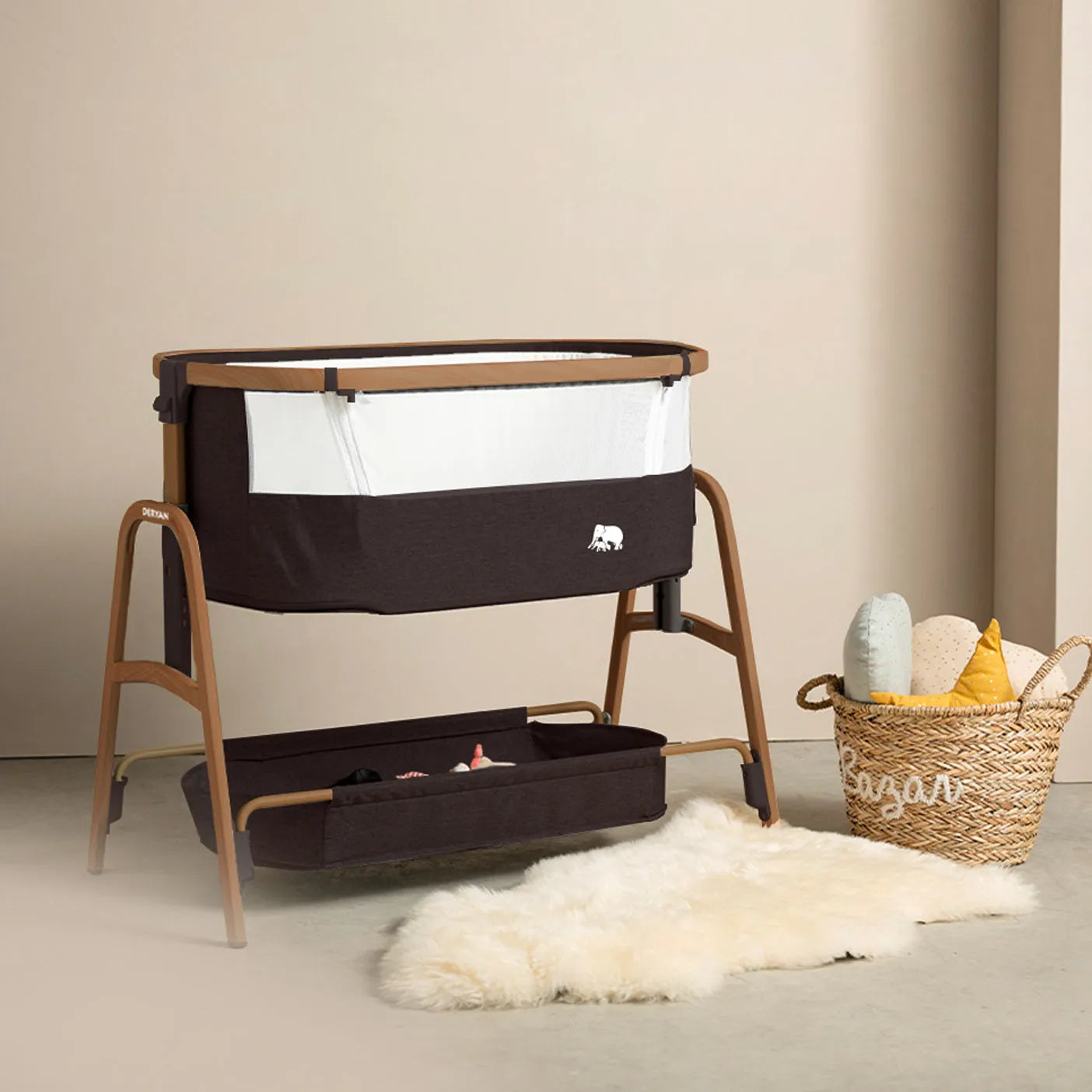 Dreamy Co-Sleeper - Wieg - Black