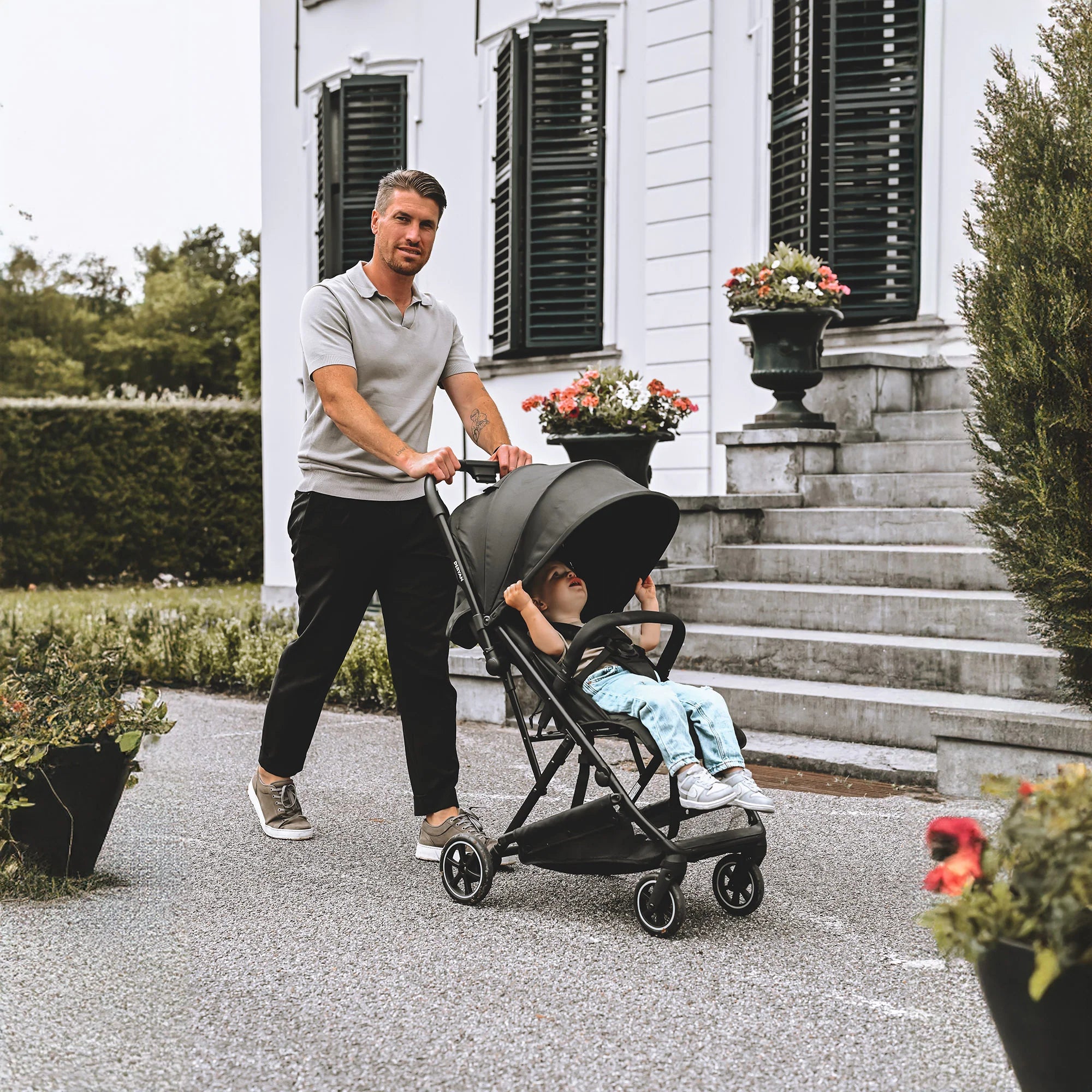 Luxe Easy Lichtgewicht Buggy - Black